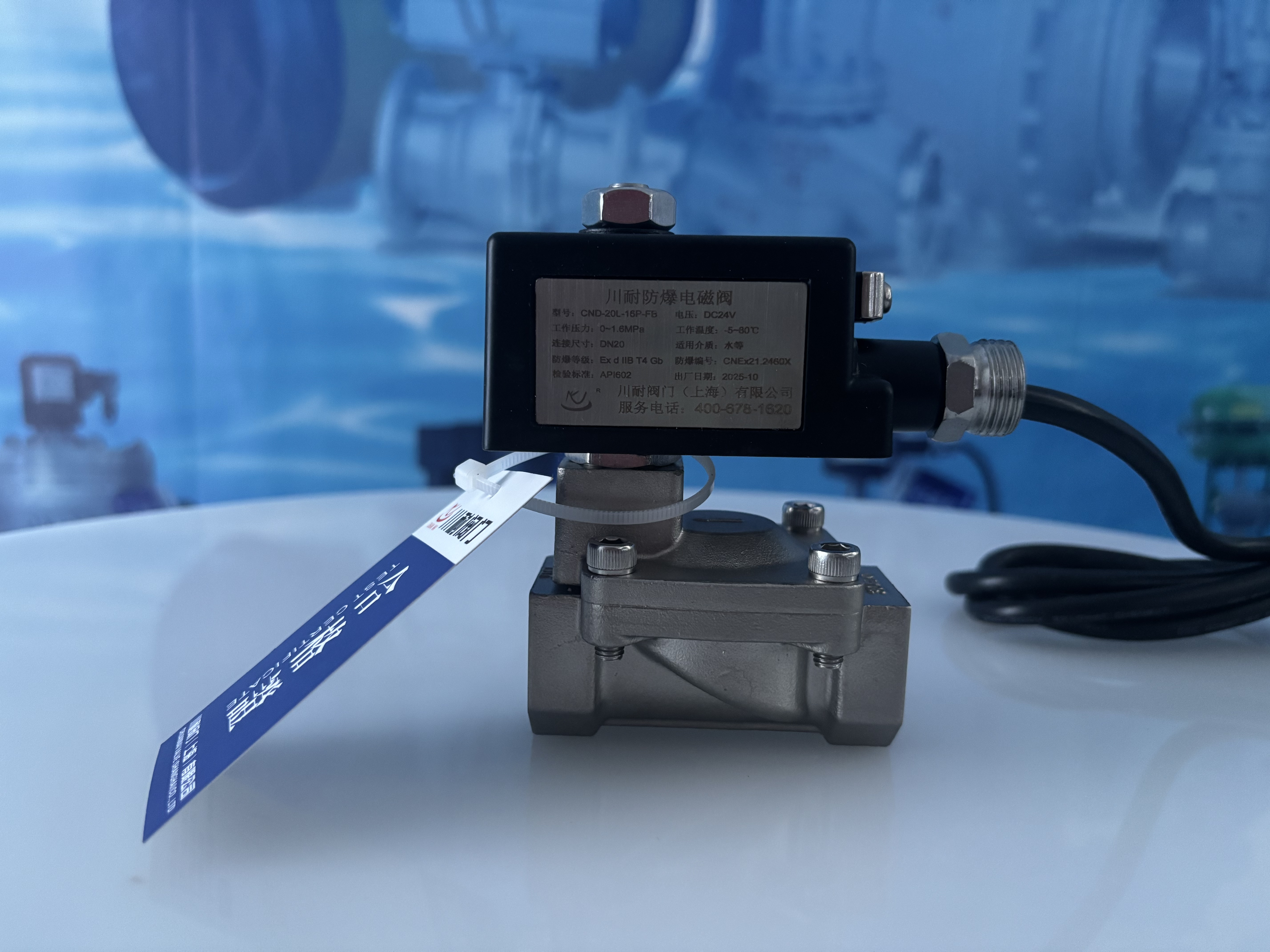 先導式防爆電磁閥